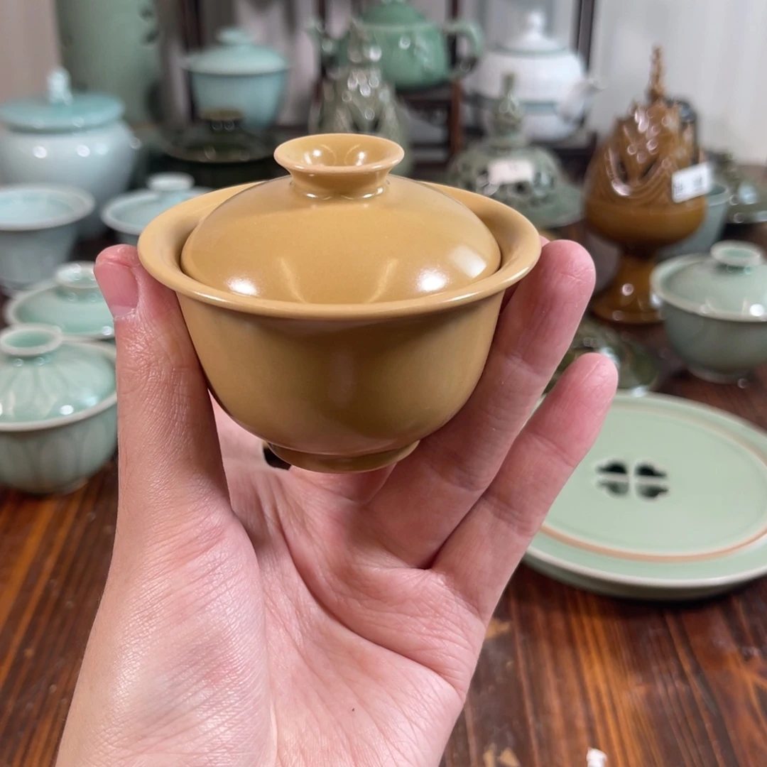 文***景三宝茶器开播茶器