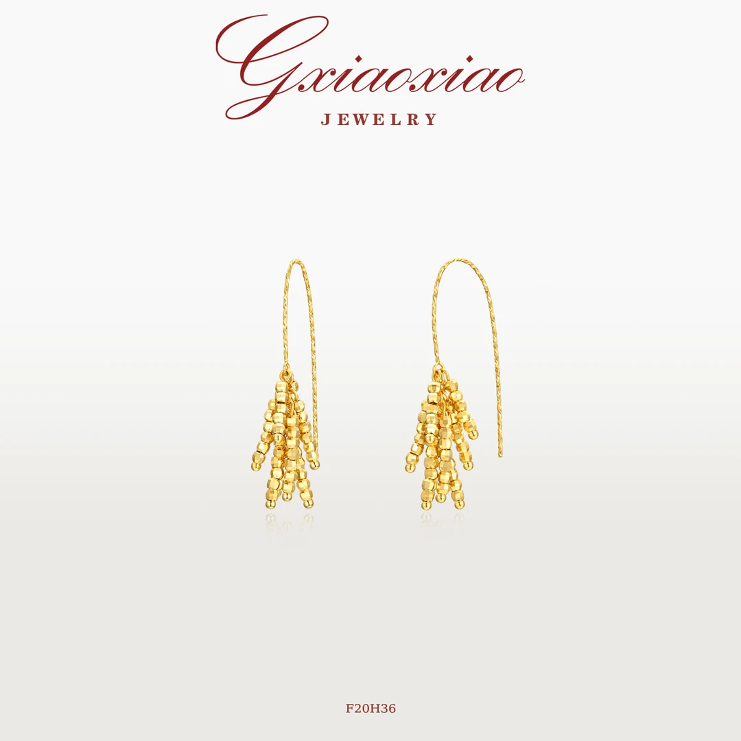 G XIAOXIAO 【限定】气质高级百搭爆竹耳环 F20H36新年礼物