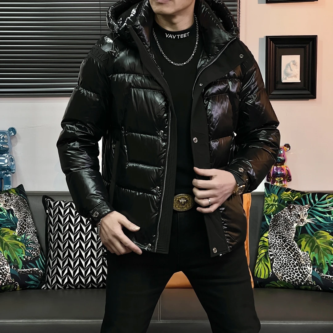 欧品男士秋冬新款个性潮流外套时尚高端潮流百搭休闲男外套 121