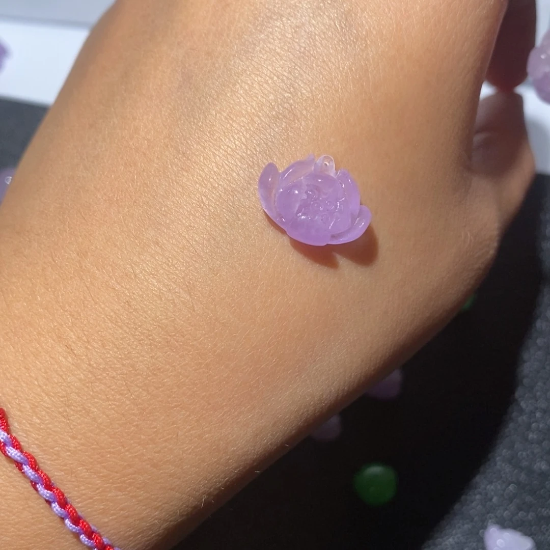 雪***雪翡翠散珠无镶嵌101