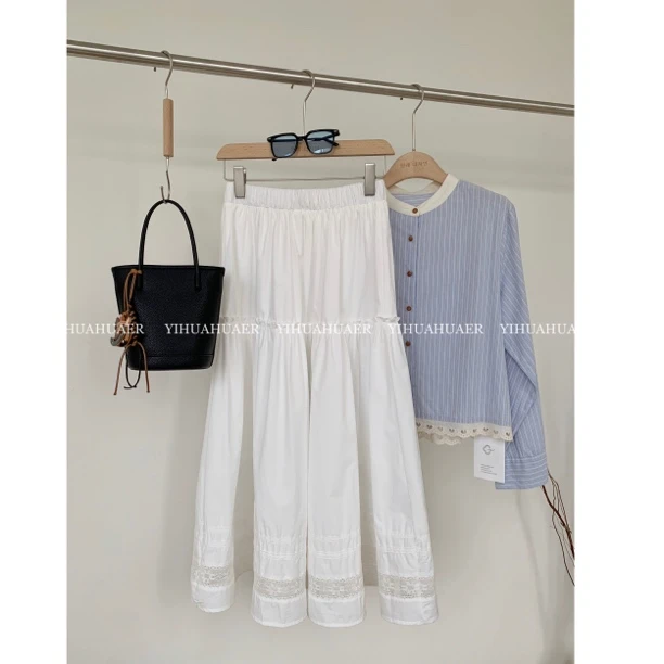 B-2302东大门春款韩系百搭法式甜美气质半裙