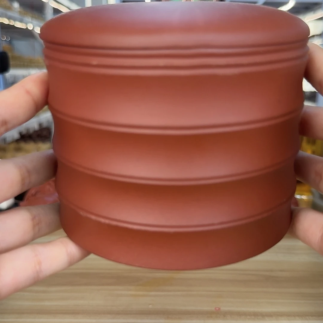 茶壶紫砂宜兴原矿紫砂红皮龙