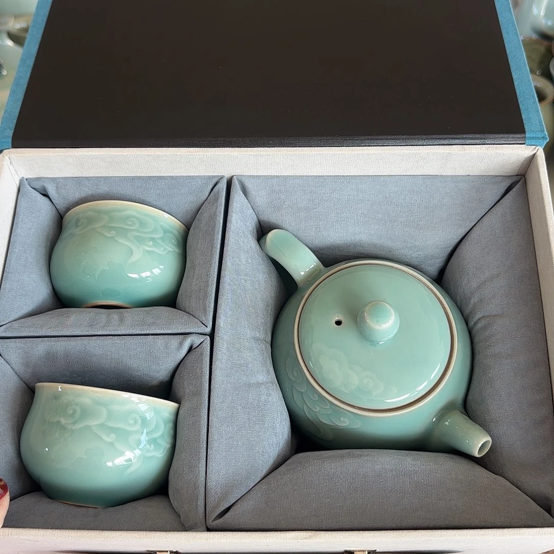 小米茶器龙泉云间青瓷