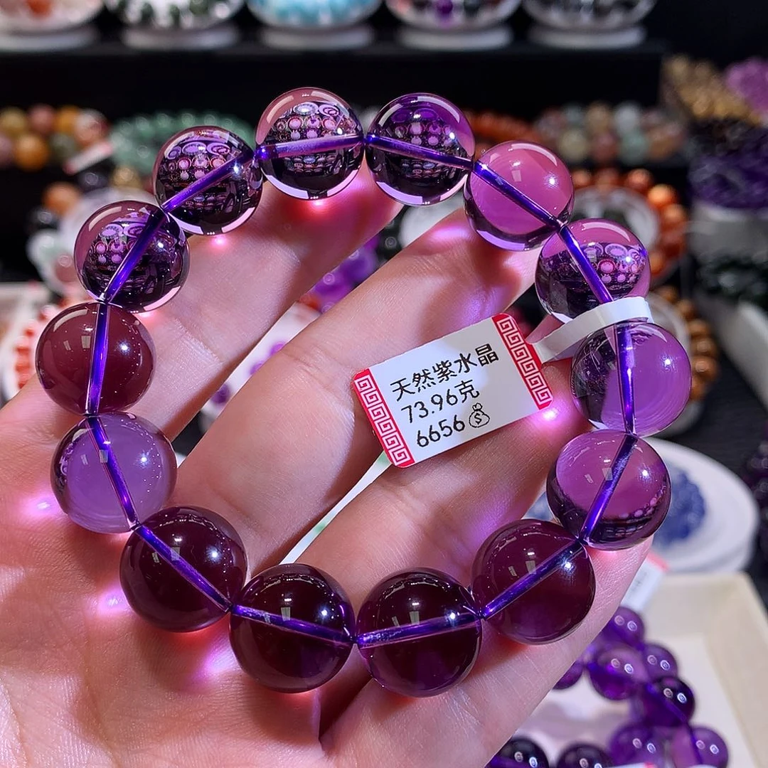 未镶嵌手链水晶15.5+