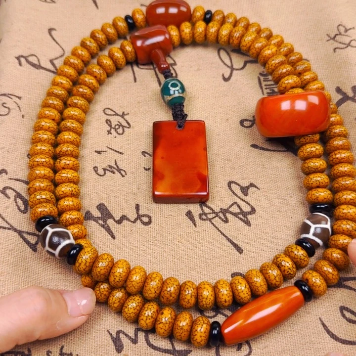 星月菩提吊坠脖挂