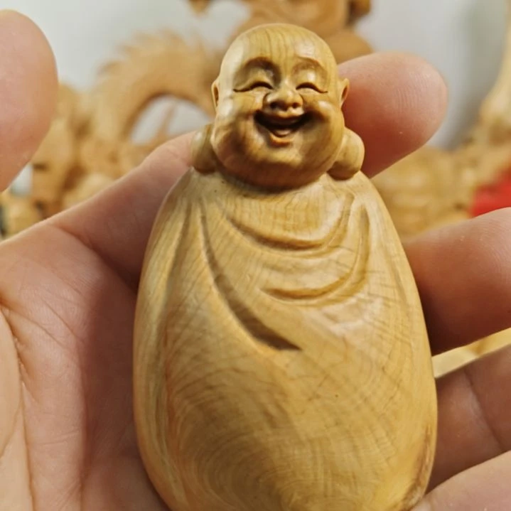 柏木（崖柏）乐乐手把件