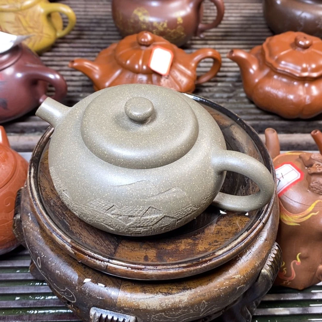 茶壶紫泥原矿手工134
