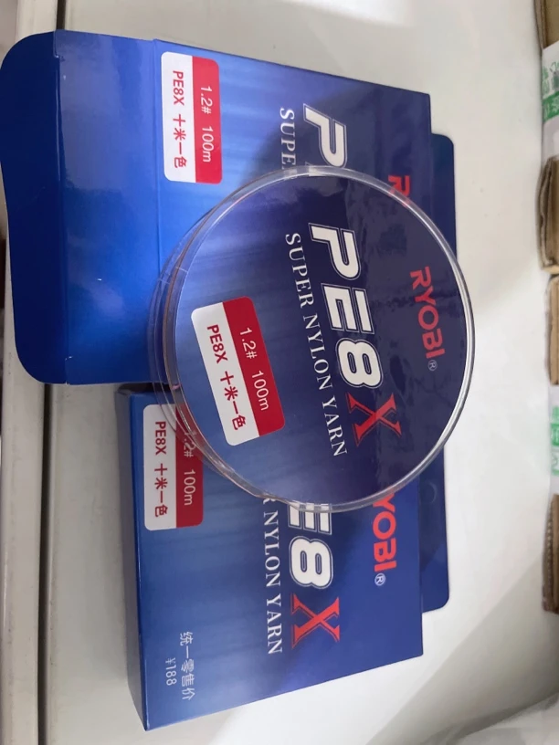 利优比8编pe线十米一色路亚线100米正品