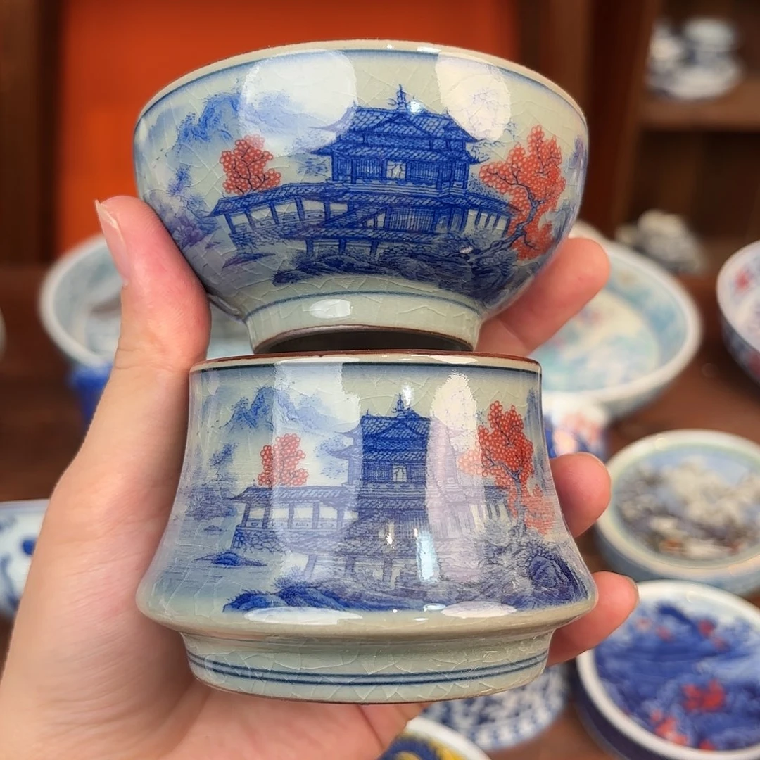 瓷片老陶泥开片茶漏