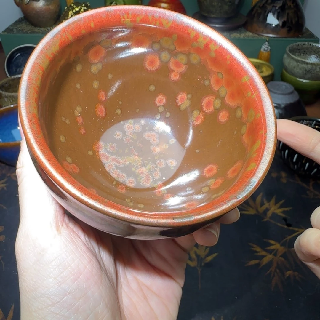 茶盏微瑕建盏，介意勿拍
