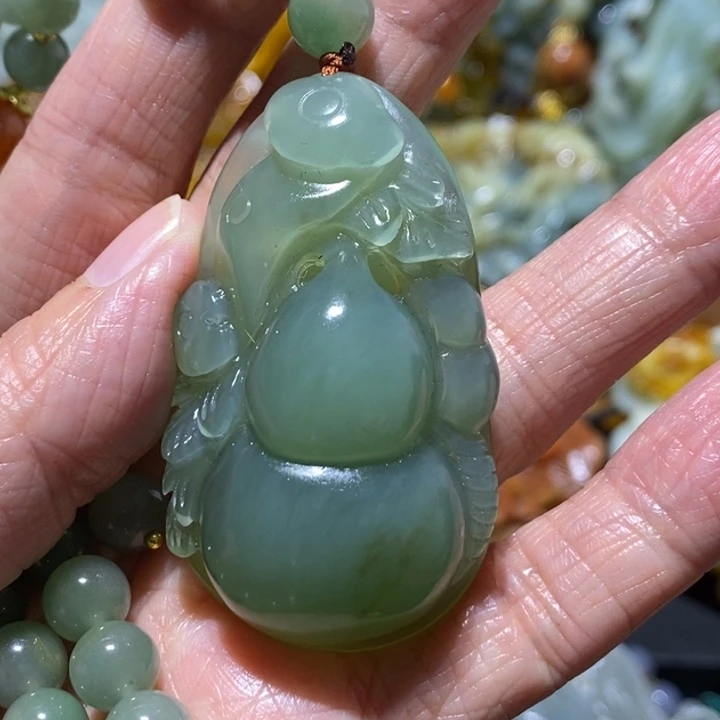 岫玉岫玉吊坠未镶嵌