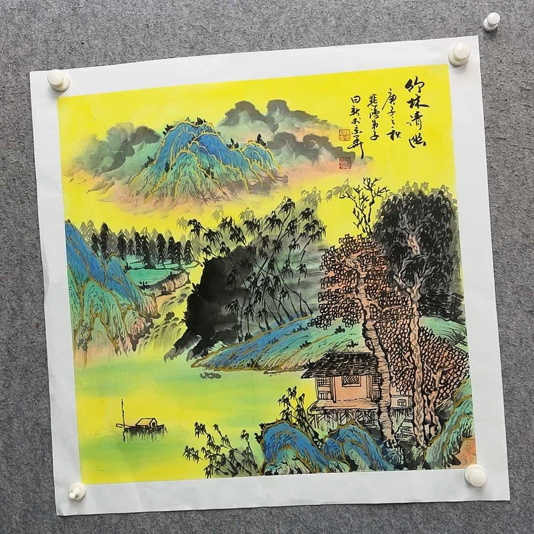 书法作品多次参加