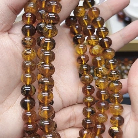 琥珀颈饰未镶嵌琥珀10