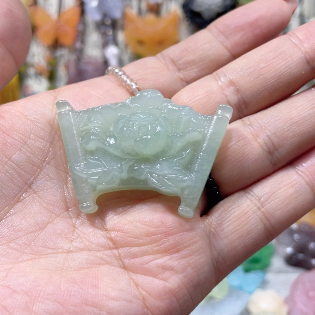 【闪购商品】未镶嵌岫玉颈饰34吊坠