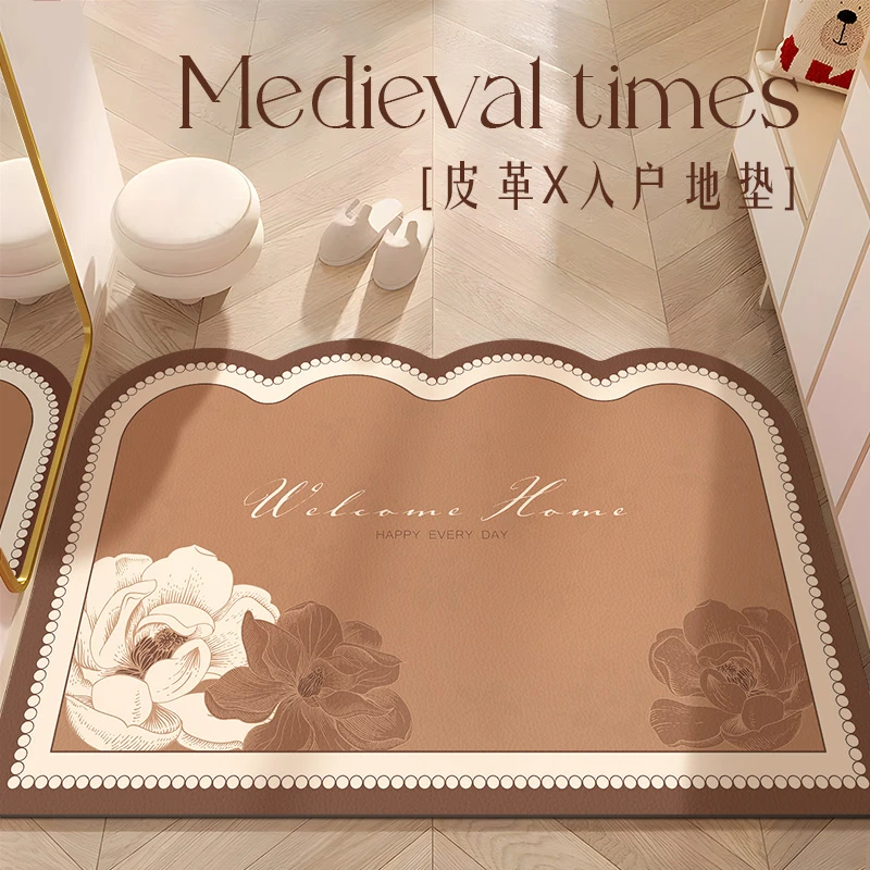2025新款高级感进门地垫入户门垫可擦免洗玄关脚垫可裁剪家用地毯