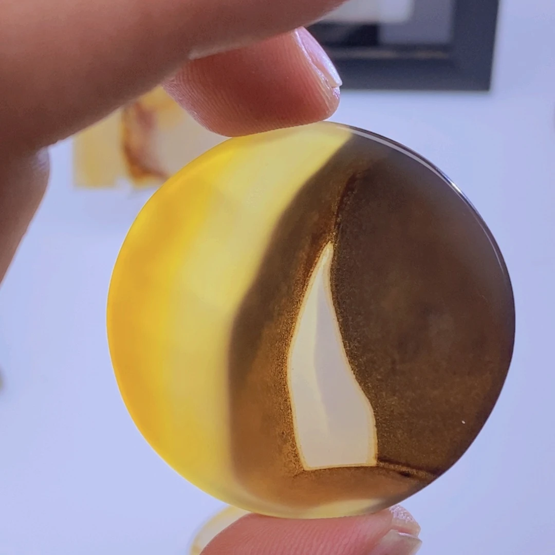玛瑙/玉髓未镶嵌吊坠(不含链)0