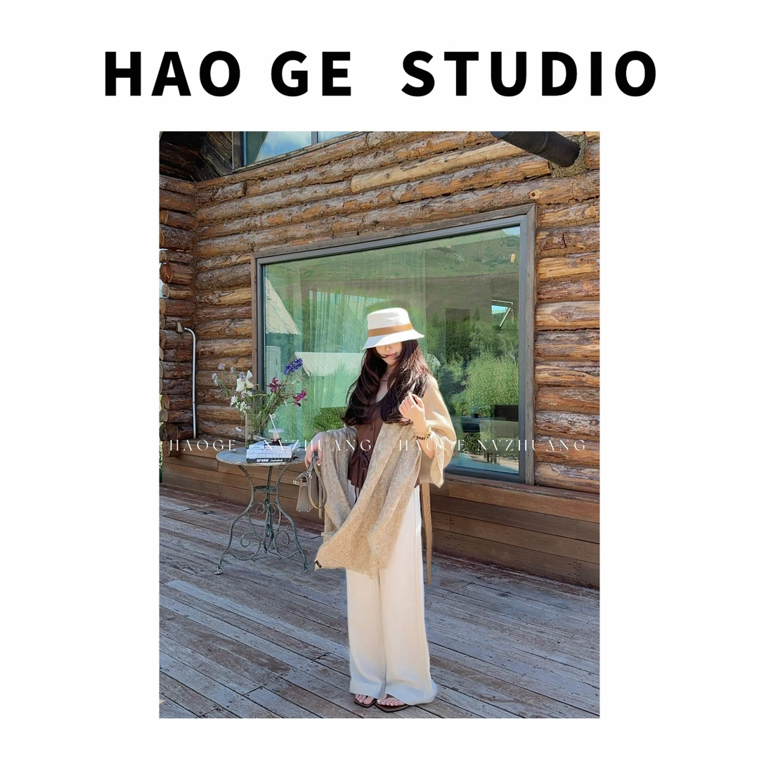 婉儿●温网老钱休闲裤预HGX5XXK2558A时尚显瘦简版温柔设计感