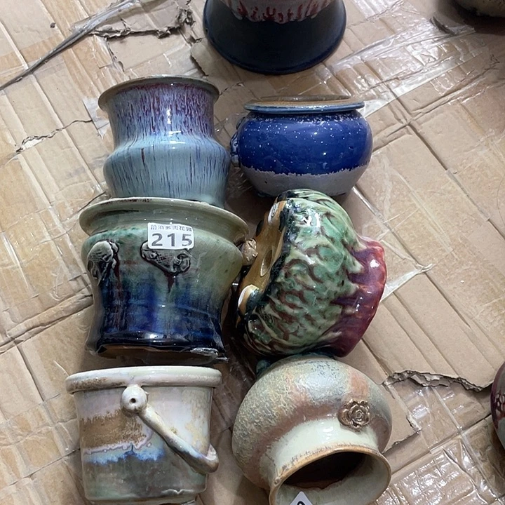 红陶蓝*灵内口径1高度1微瑕