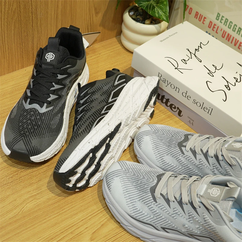 夏季男士运动休闲网面透气跑步鞋日常健身锻炼PN601