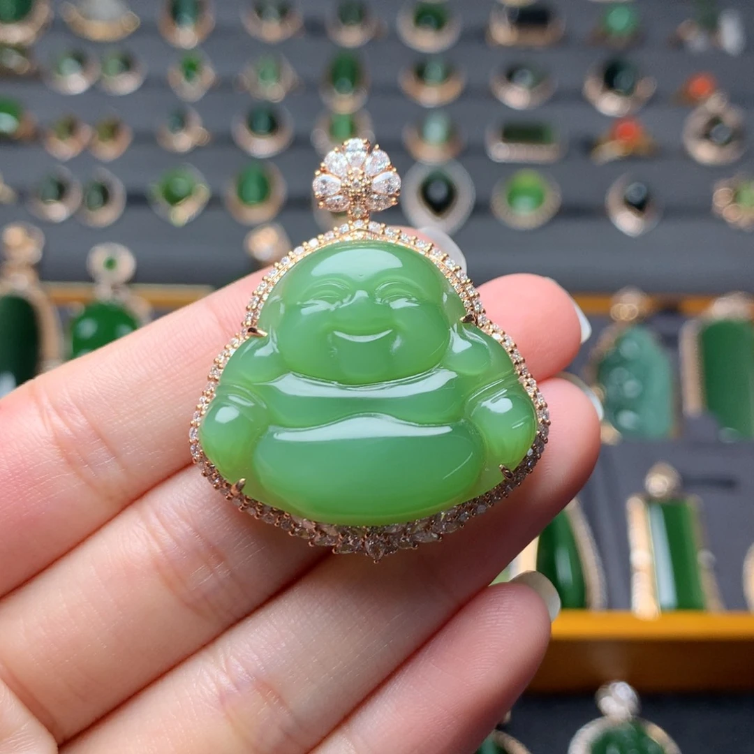 和田玉（糖玉）未镶嵌颈饰