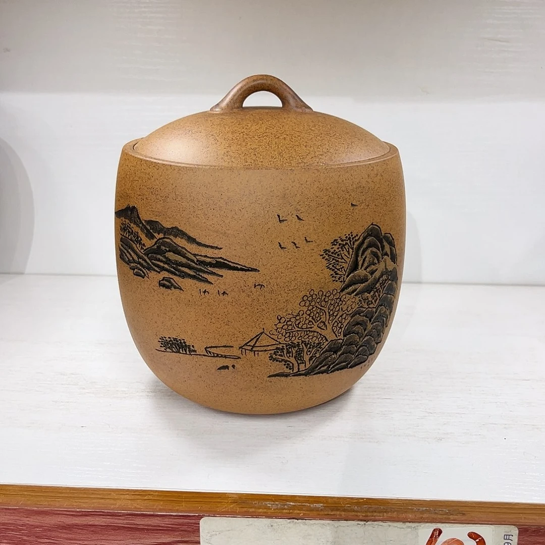 紫砂茶叶罐精品紫砂茶叶罐