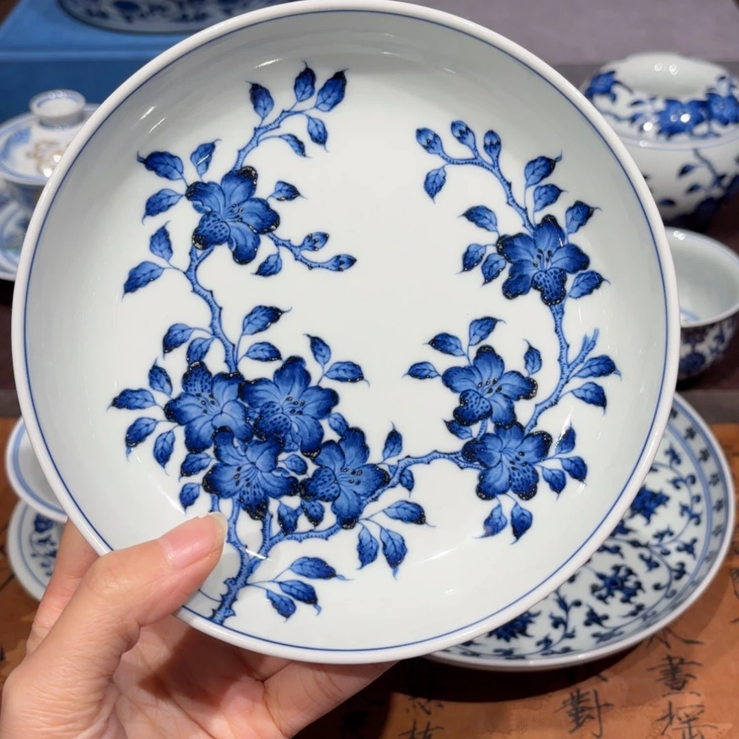 瓷片l*n景德镇纯手工手绘