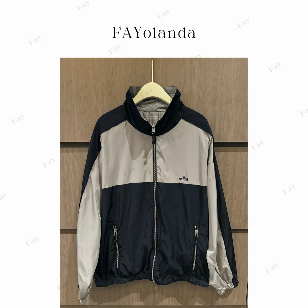 FAY  | 少年感撞色立领外套（1H03711）