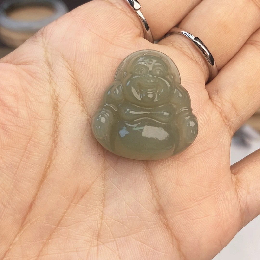 和田玉未镶嵌吊坠(不含链)