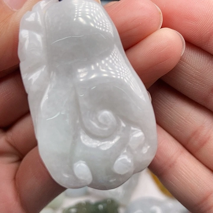 未镶嵌挂件翡翠翡翠