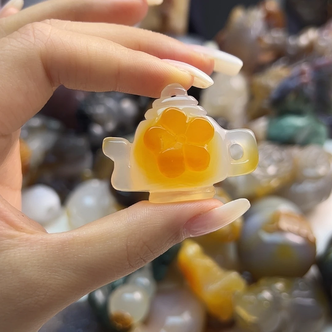 玛瑙/玉髓未镶嵌颈饰