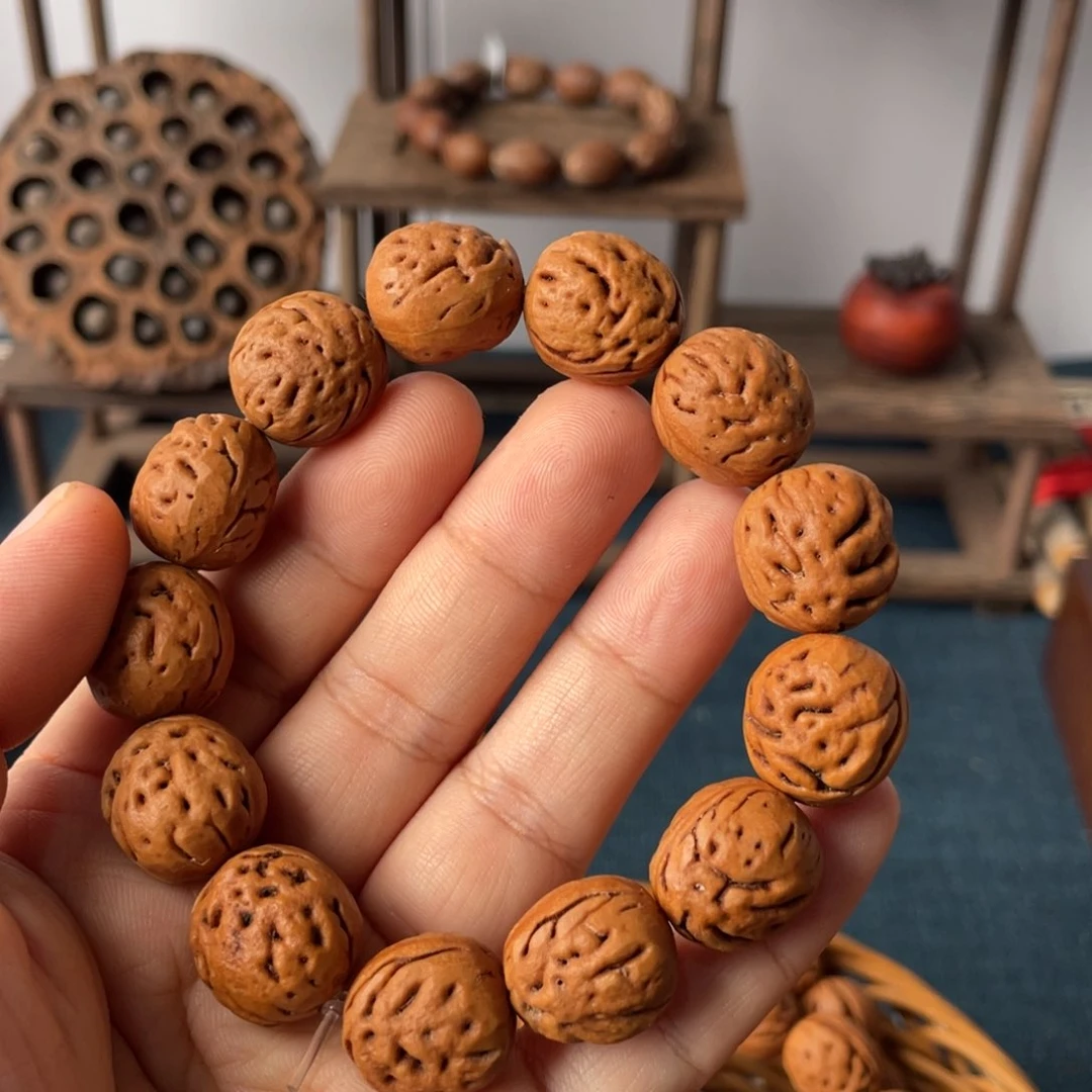 慕***楓桃枭手串卡14➕抛光一串