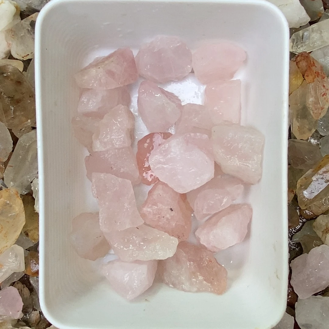 未镶嵌珠宝半成品水晶嗨****～