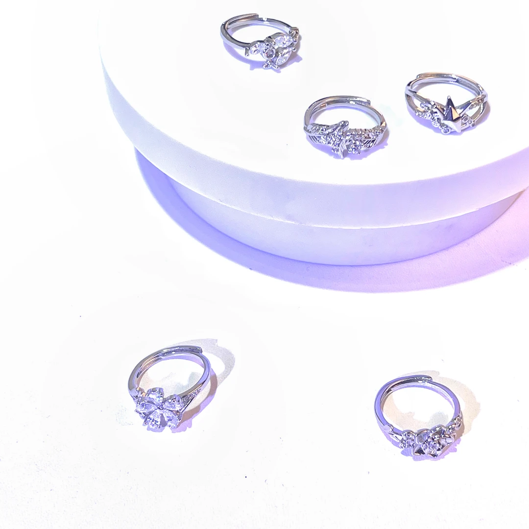 铜合金胸针 恋与深空全员4.0婚戒轻奢气质情侣戒指