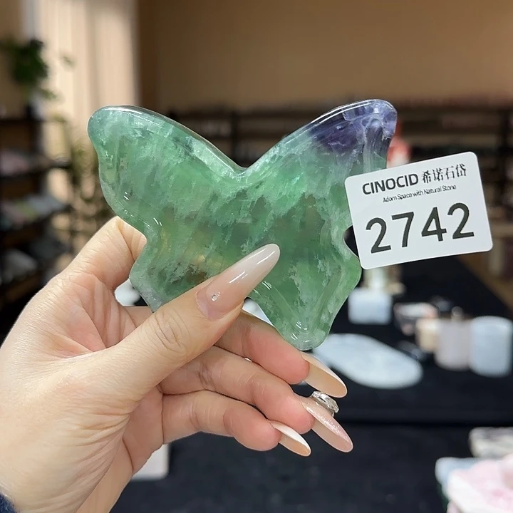 绿水晶小云朵托盘2742