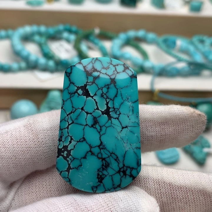 绿松石未镶嵌珠宝奇石26.1mm