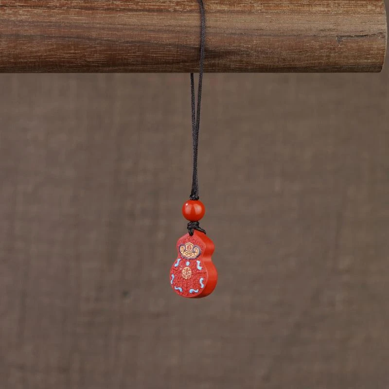 含辰砂工艺品【香掌柜】多福多宝多米葫芦挂件（发一件）