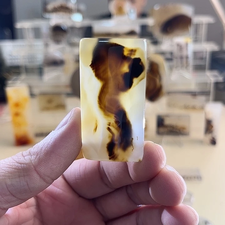 玛瑙/玉髓未镶嵌吊坠(不含链)