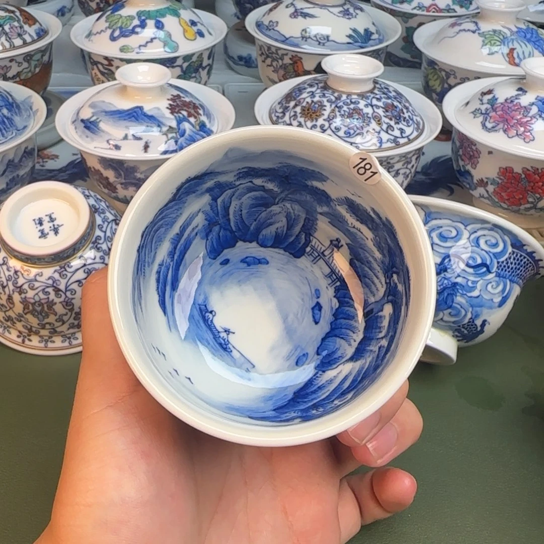 彦祖纯手工手绘茶具181