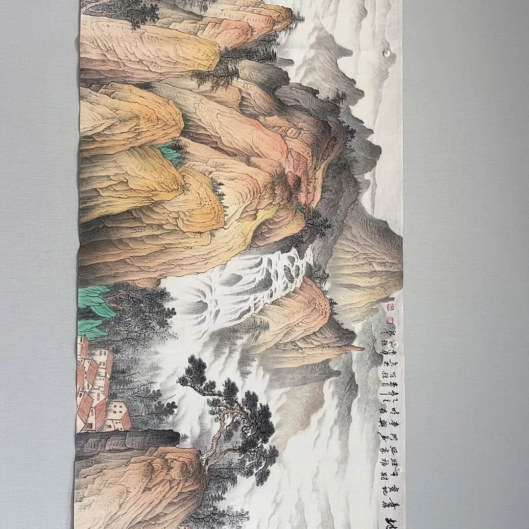 国画国画作品宣纸纯手绘