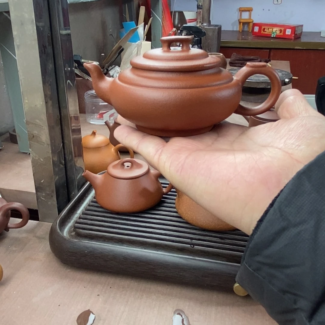 紫砂茶壶日***辰紫砂壶上新桥