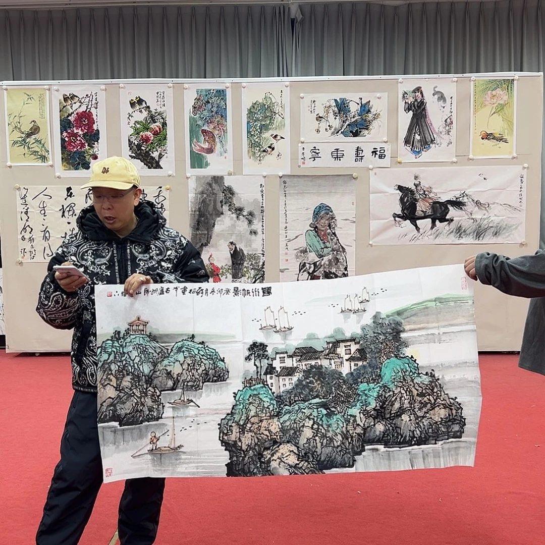 国画张松老师艺术精品