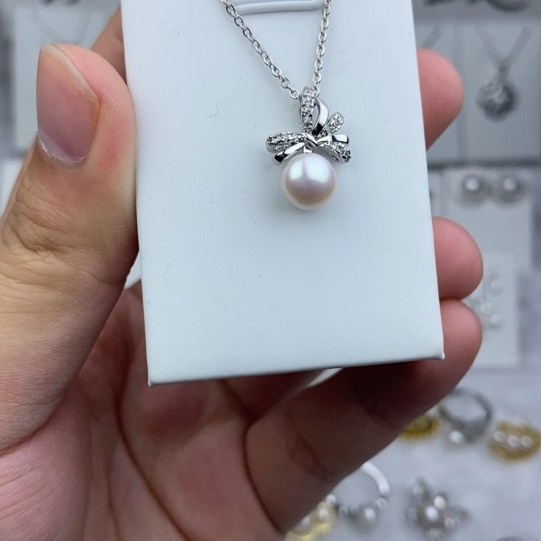 淡水珍珠未镶嵌耳钉