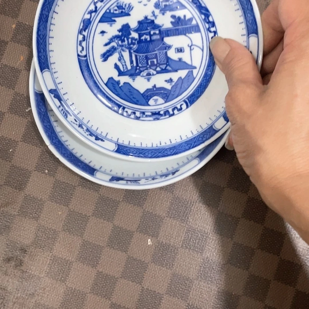 【闪购商品】瓷片怀****生景德镇陶瓷14公分2个