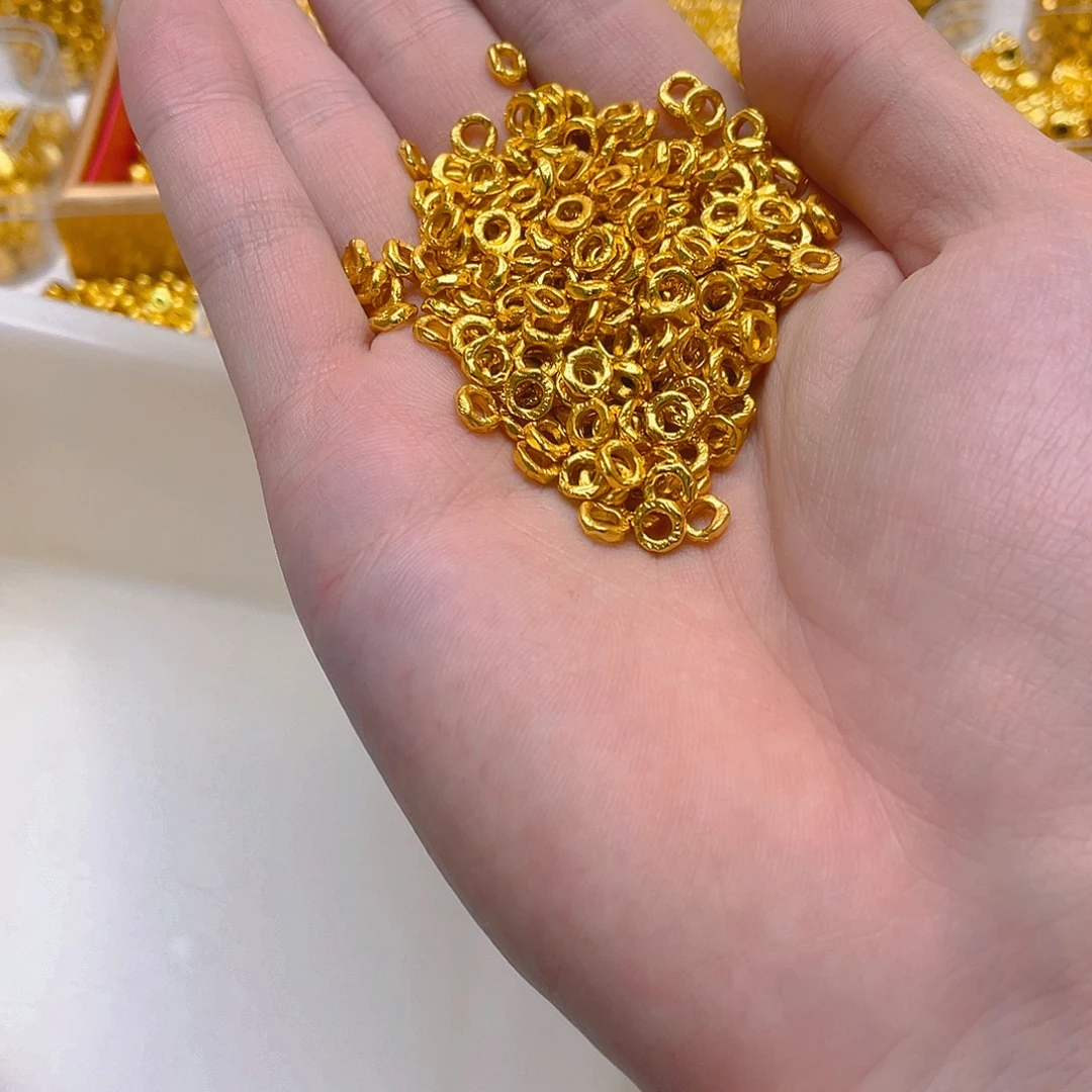 锆石铜合金新款盘缠6mm10颗