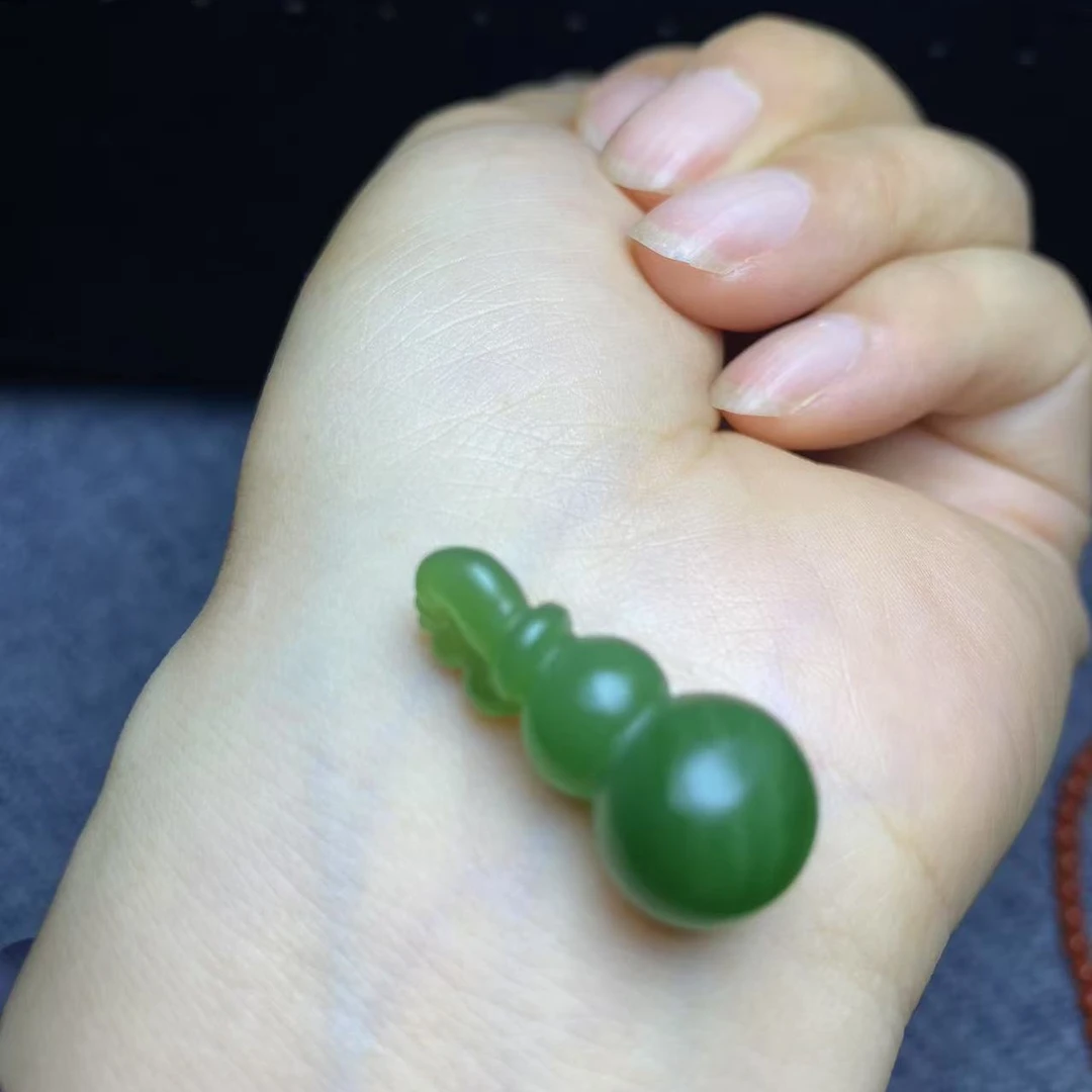 碧玉立体半面葫芦福禄双全设计