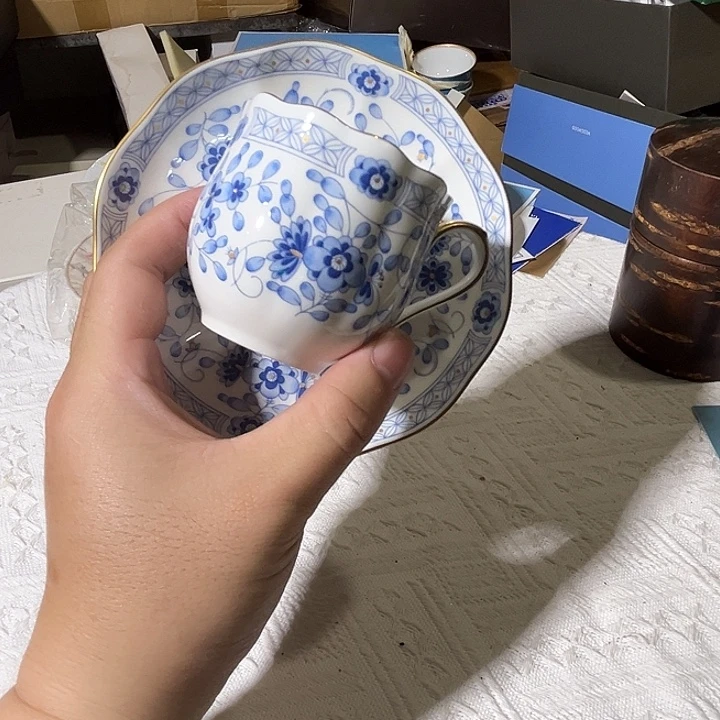 杯日本进口瓷器咖啡杯