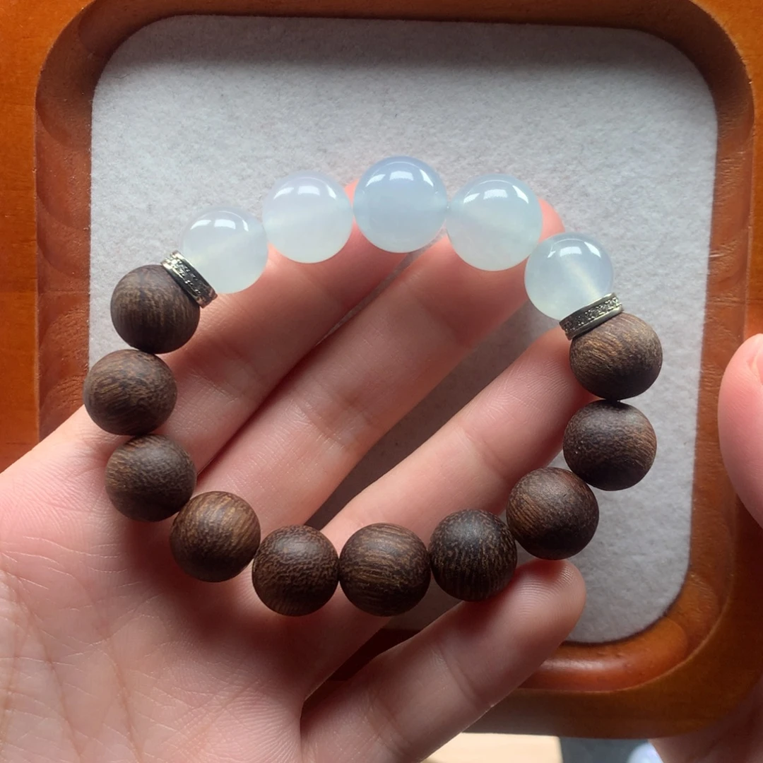 翡翠未镶嵌手链11.9-13mm