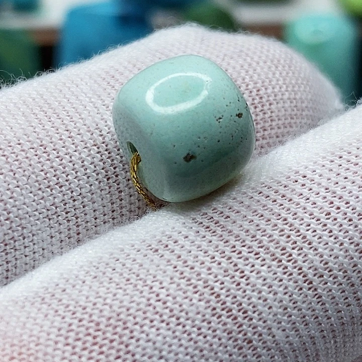 绿松石未镶嵌天然原矿 地大质检