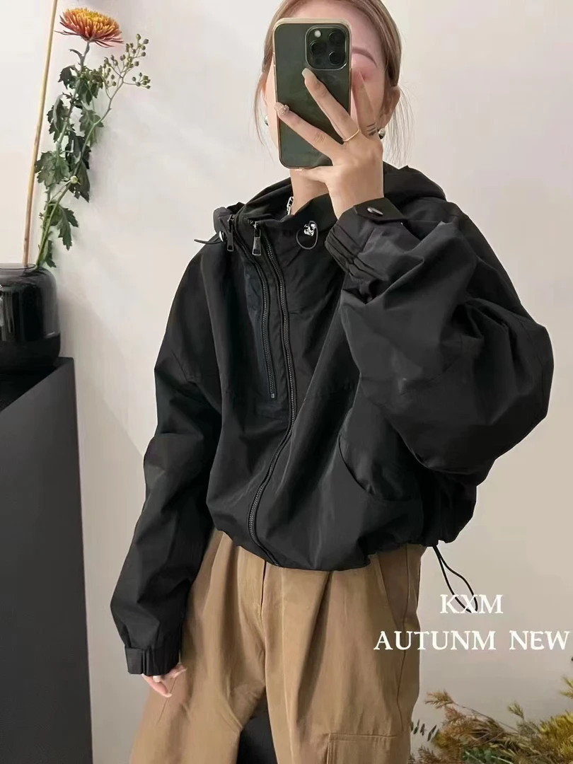 冲锋衣外套双拉链