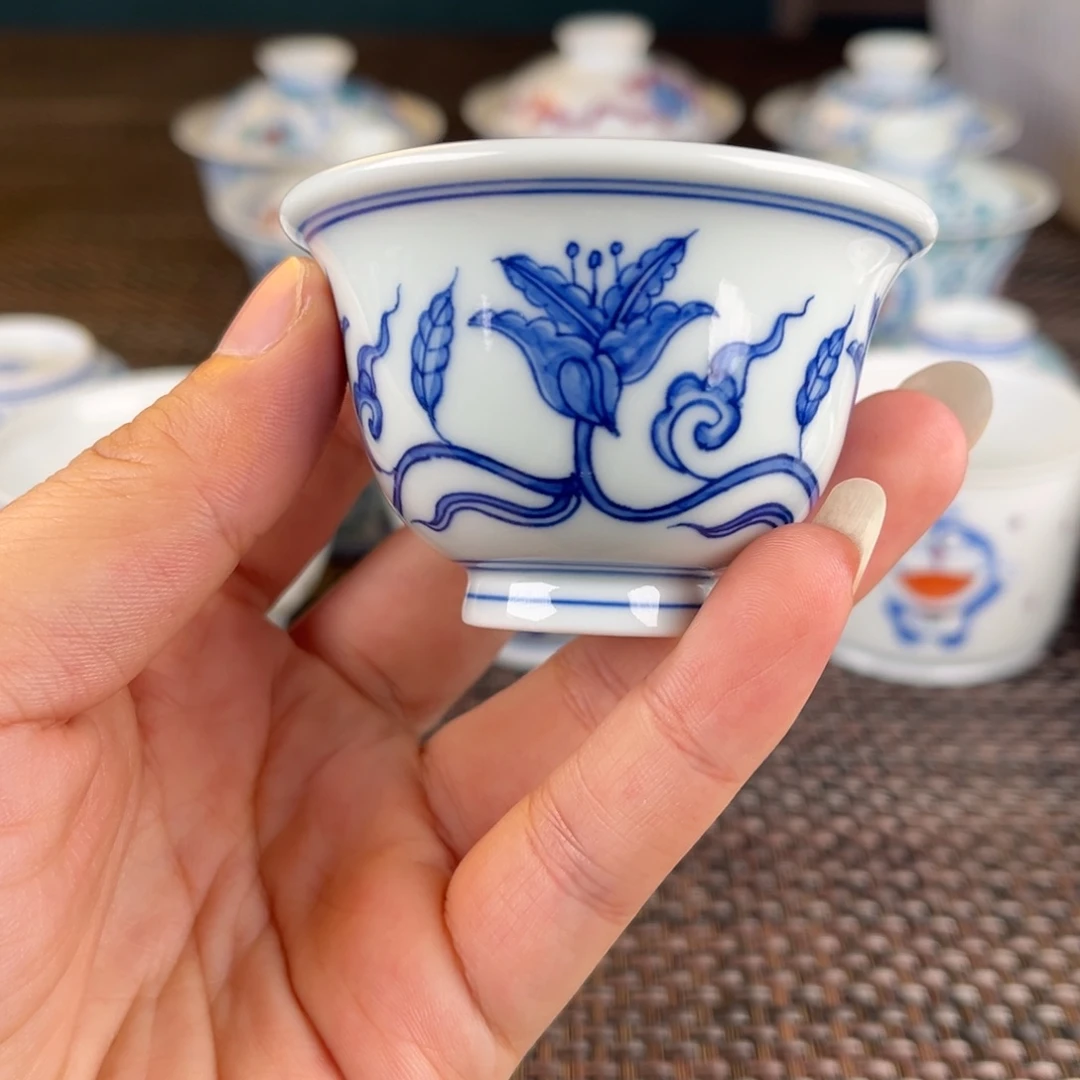 瓷片景德镇陶瓷杯子